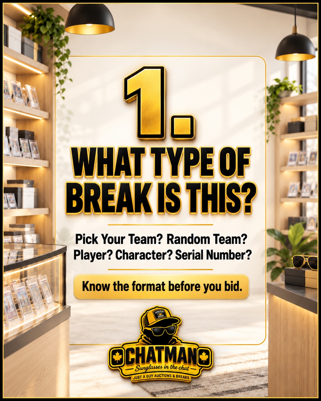 01. What type of break is this?