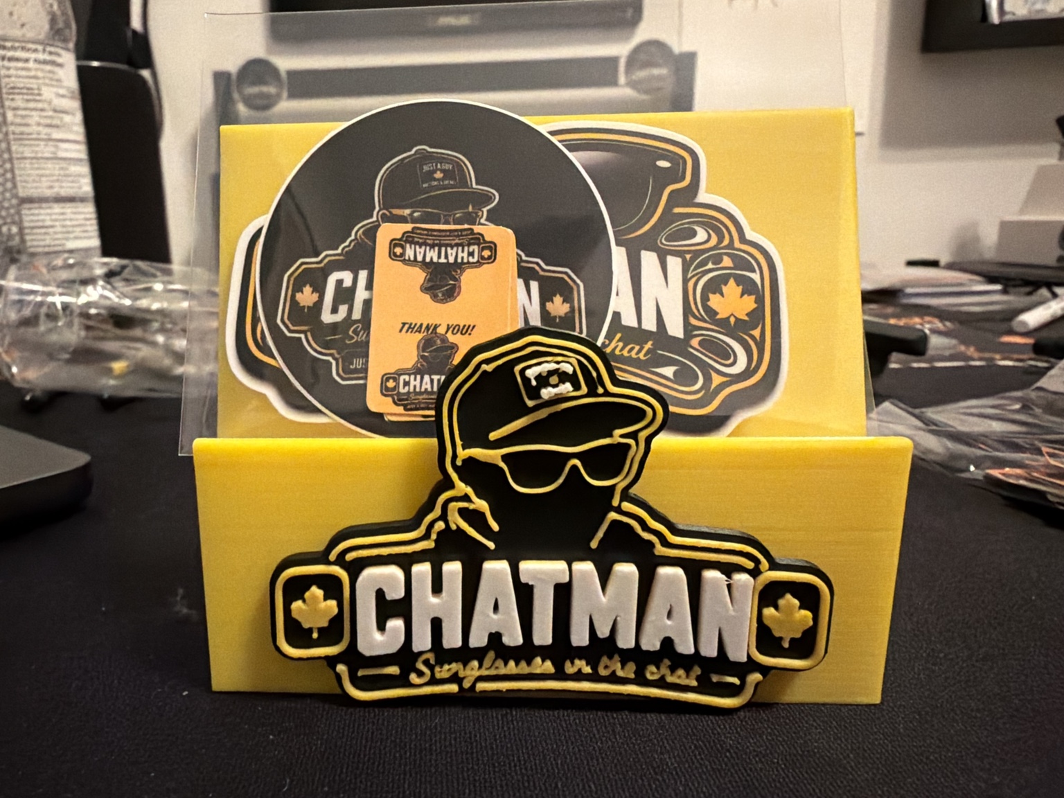 Chatman branded hobby-shop display