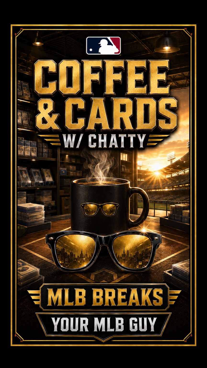 Coffee and Cards with Chatty poster