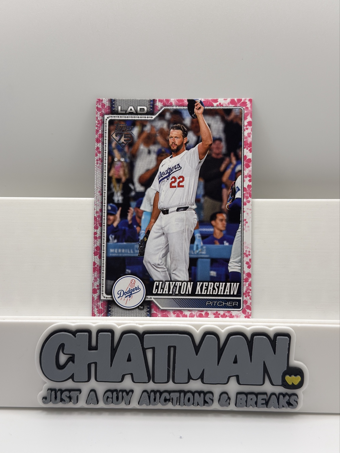 Clayton Kershaw, pulled in a Chatman break