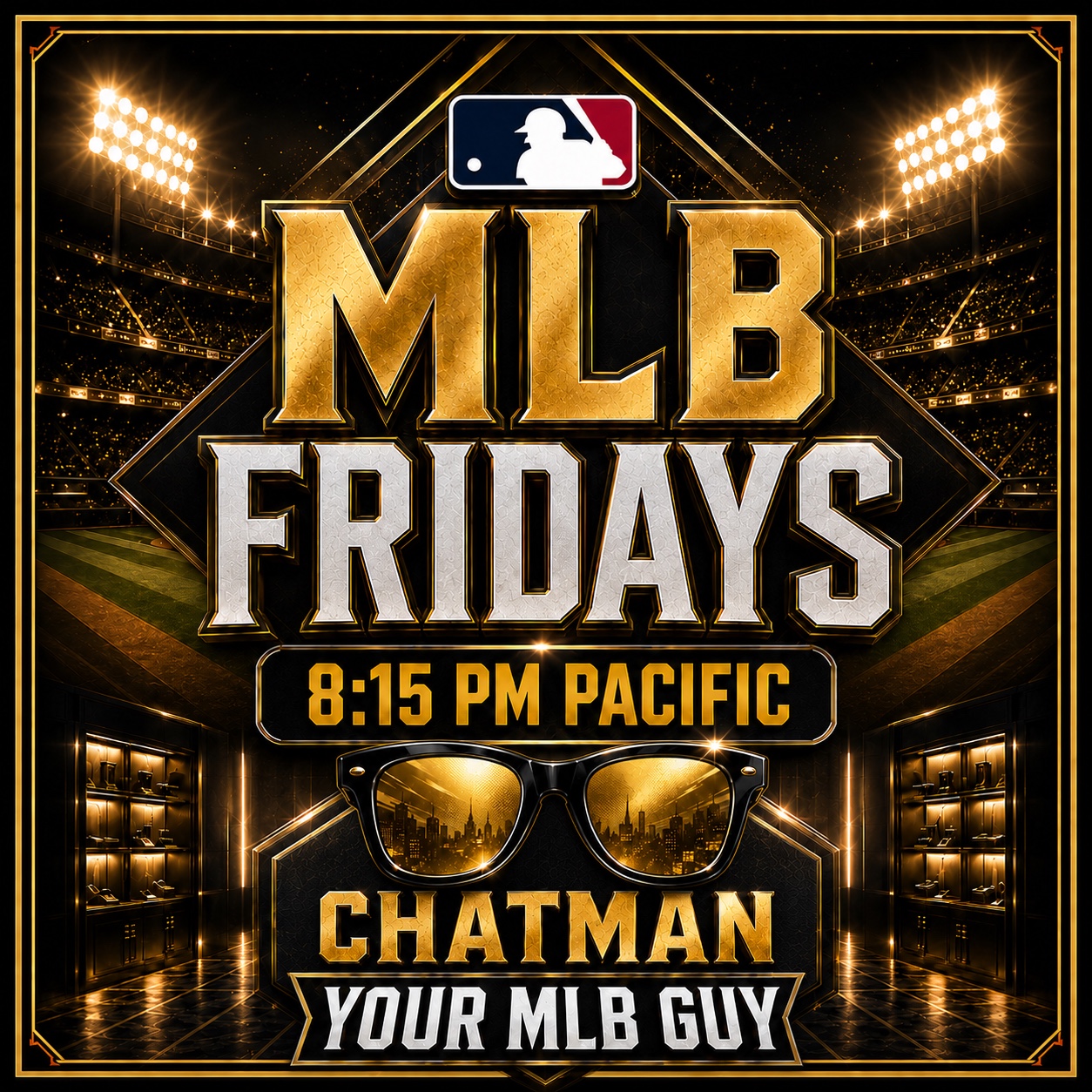 MLB Fridays at 8:15 PM Pacific